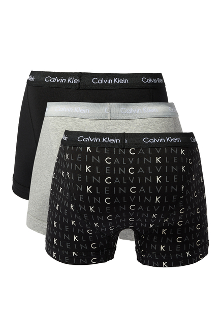 Cotton Stretch Trunk, Pack of 3